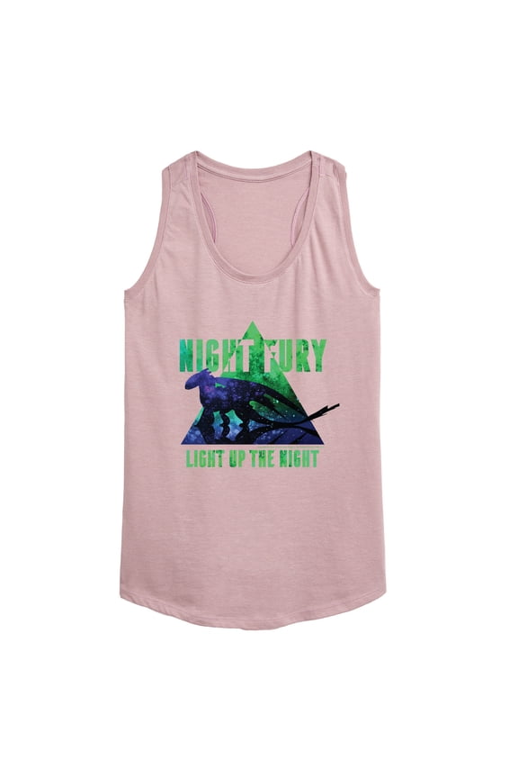 - Night Fury Light Up The Night - Women's Racerback Tank Top
