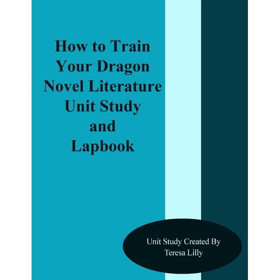 How to Train Your Dragon Novel Literature Unit Study and Lapbook