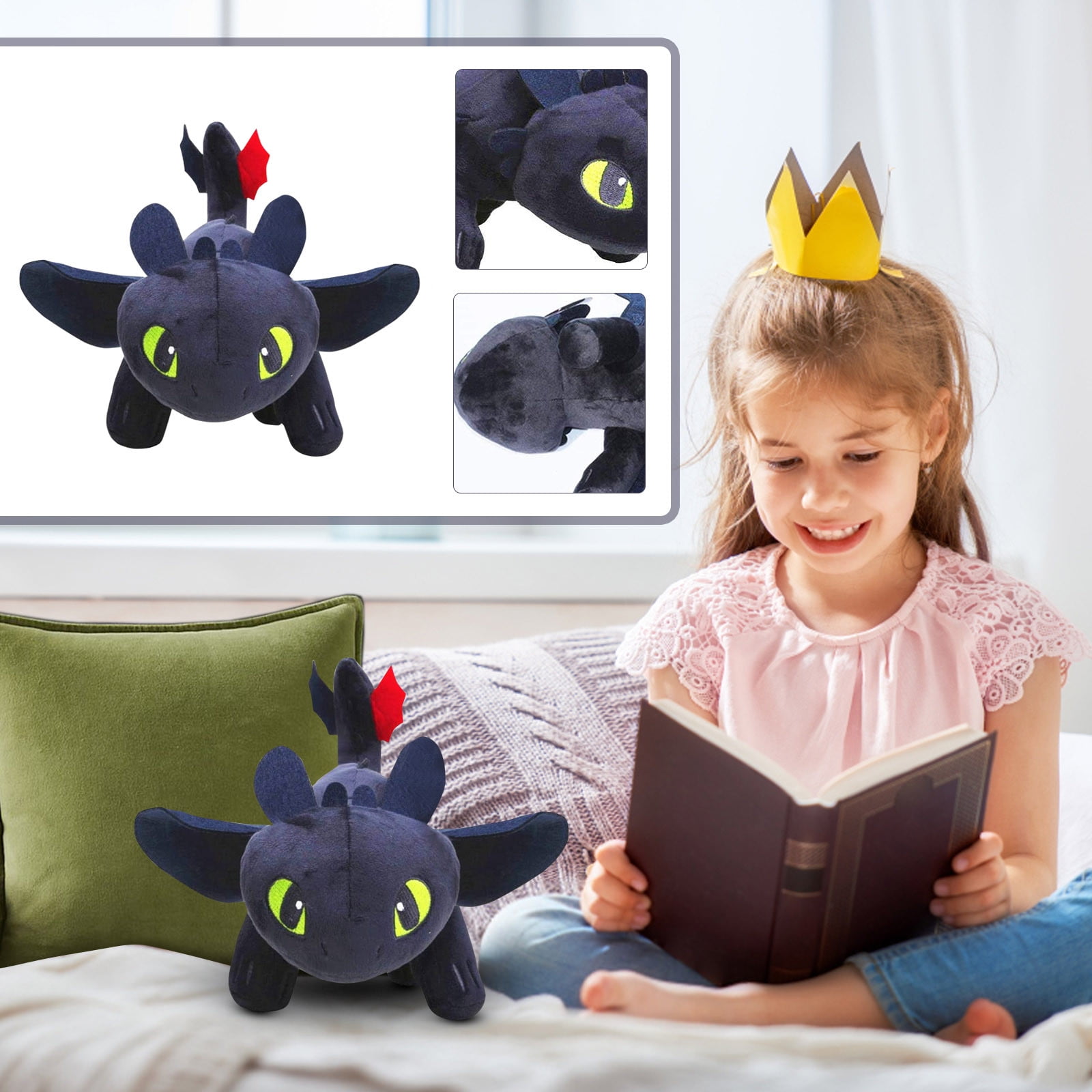 How to Train Your Dragon Plush 10in Toothless Dragon Toothless Stuffed Animal Best Gifts for Friends