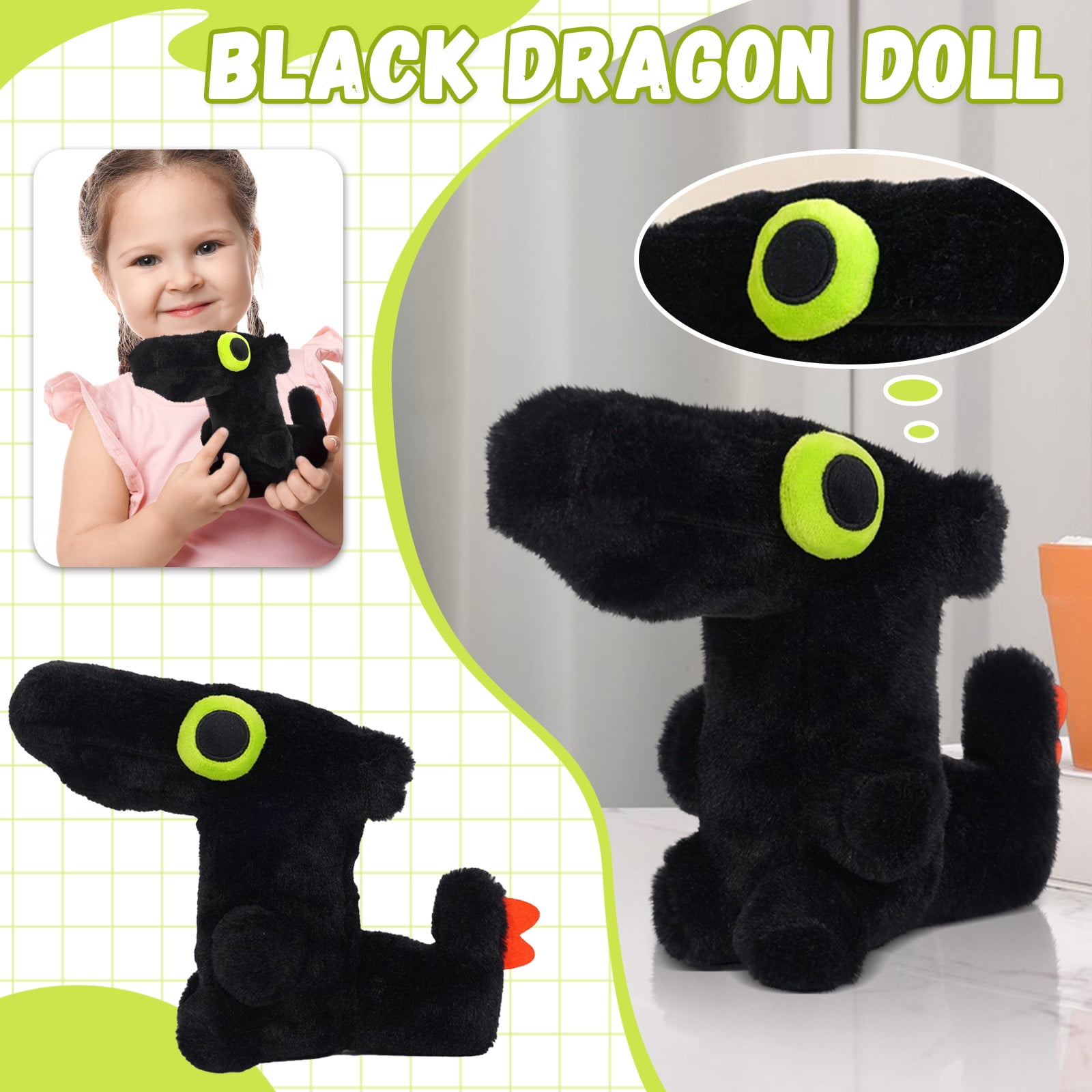 How to Train Your Dragon Plush 20CM Toothless Dragon Toothless Stuffed Animal Best Gifts for Friends