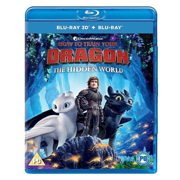 How to Train Your Dragon - The Hidden World (Blu-ray + 3D Blu-ray) 2019 Region Free