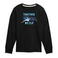 thumbnail image 1 of How to Train Your Dragon - Together We Fly  - Toddler And Youth Long Sleeve Graphic T-Shirt, 1 of 5