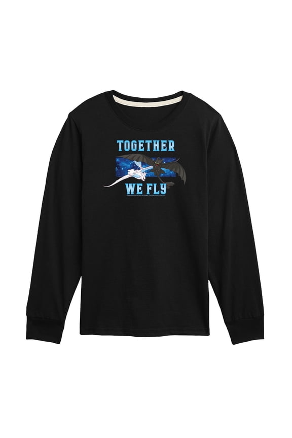 - Together We Fly  - Toddler And Youth Long Sleeve Graphic T-Shirt
