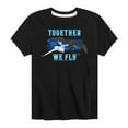 thumbnail image 1 of How to Train Your Dragon - Together We Fly  - Toddler And Youth Short Sleeve Graphic T-Shirt, 1 of 4