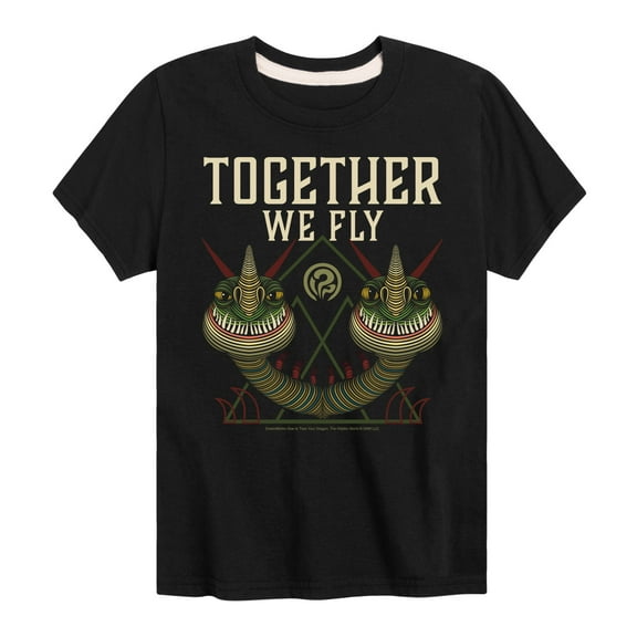 How to Train Your Dragon - Together We Fly - Toddler & Youth Short Sleeve Graphic T-Shirt