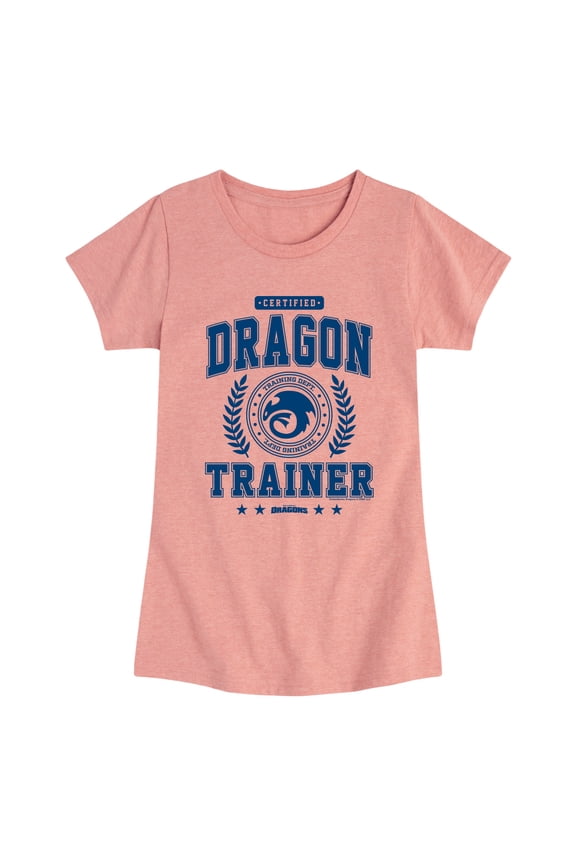 - Toothless Collegiate - Youth Girls Fitted Short Sleeve T-Shirt