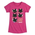 thumbnail image 1 of How to Train Your Dragon - Toothless Face  - Youth Girls Fitted Short Sleeve T-Shirt, 1 of 4