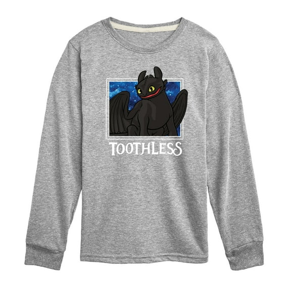 How to Train Your Dragon - Toothless Stars - Toddler & Youth Long Sleeve Graphic T-Shirt