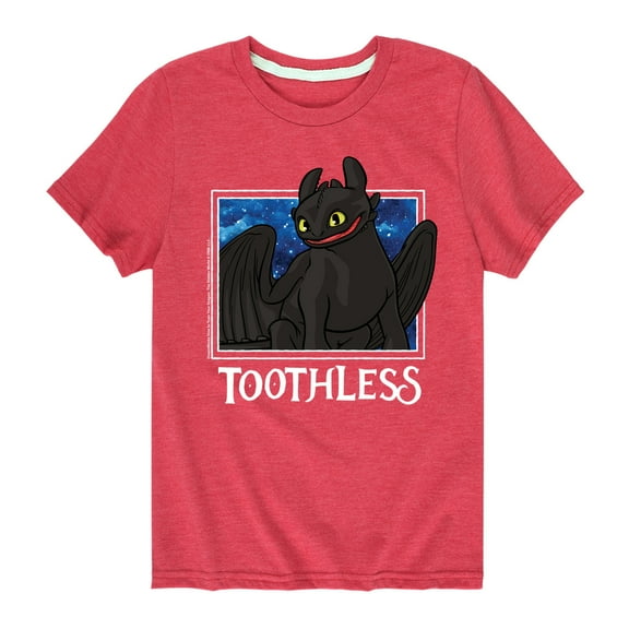 How to Train Your Dragon - Toothless Stars - Toddler & Youth Short Sleeve Graphic T-Shirt