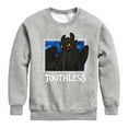 thumbnail image 1 of How to Train Your Dragon - Toothless Stars - Toddler & Youth Crewneck Fleece Sweatshirt, 1 of 5