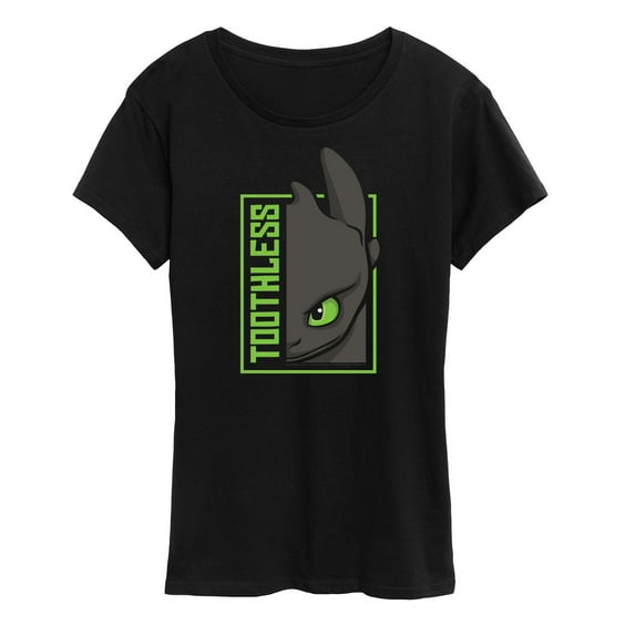 How to Train Your Dragon - Toothless - Women's Short Sleeve Graphic T-Shirt