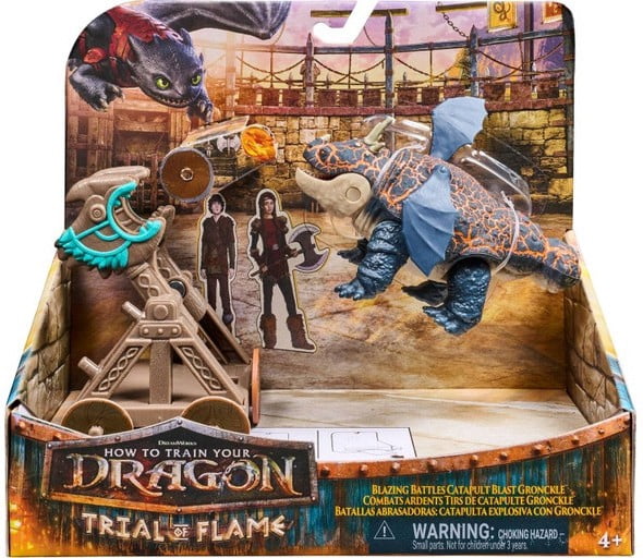 How to Train Your Dragon Trial of Flame Blazing Battles Catapult
