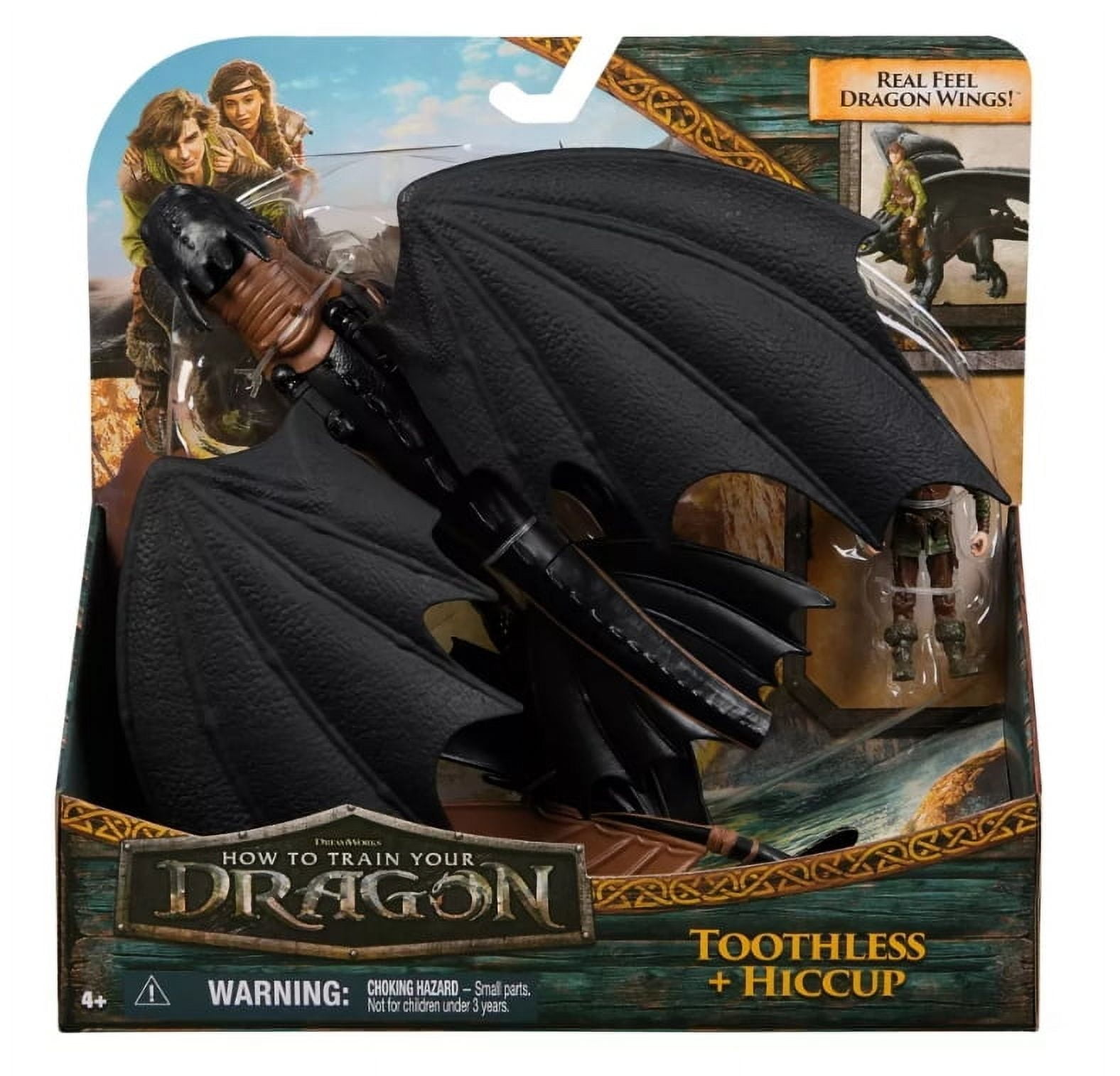 How to Train Your Dragon Viking & Toothless Figure