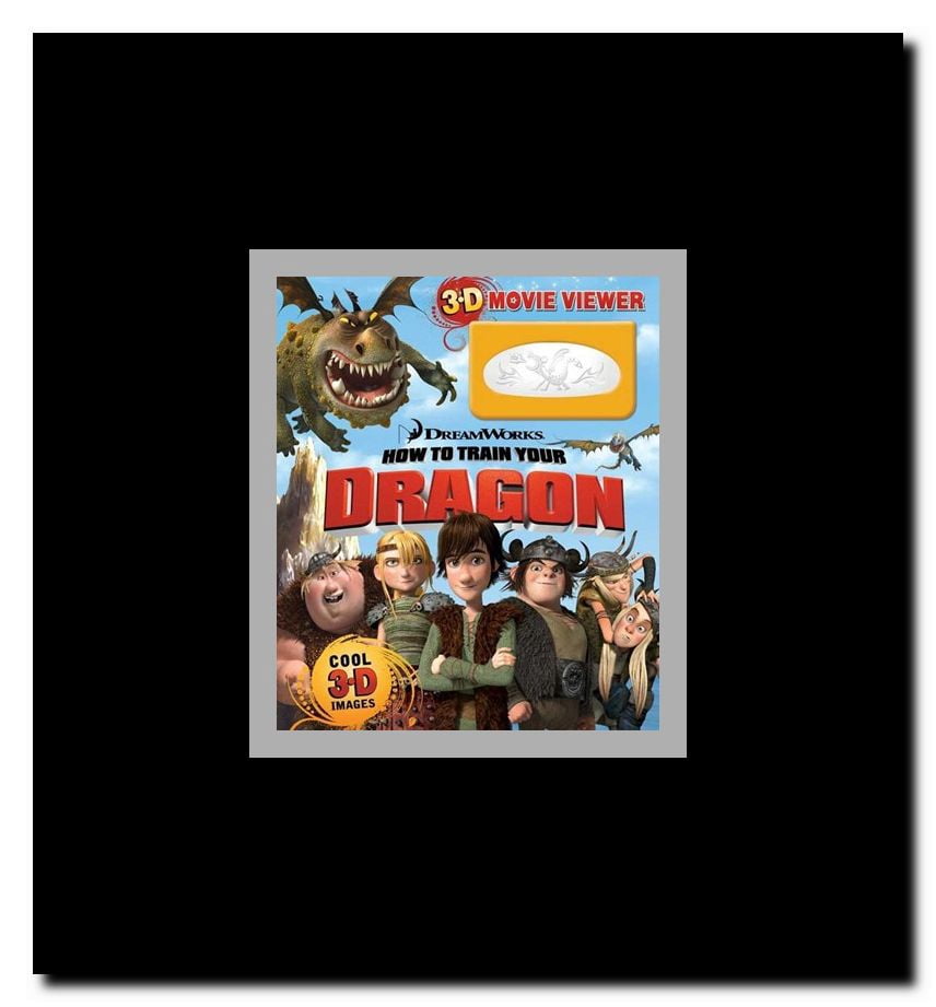 How to Train Your Dragon - style B Framed Movie Poster