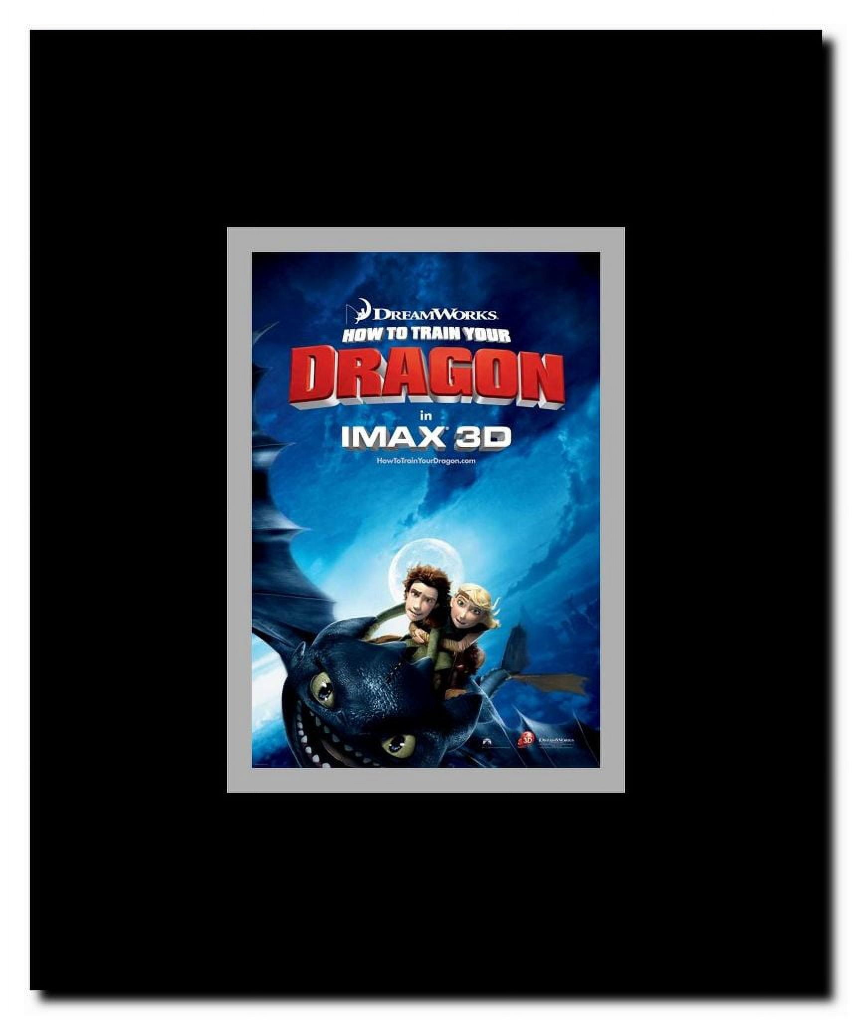 How to Train Your Dragon - style C Framed Movie Poster