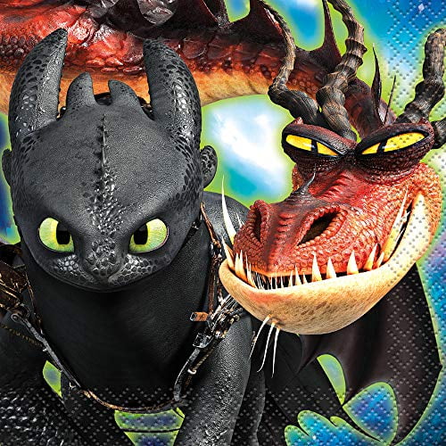 How to Train Your Dragon: the Hidden World - Beverage Napkins [16 per Package]