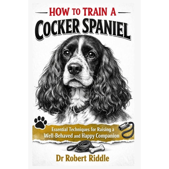 How to Train a Cocker Spaniel: Essential Techniques for Raising a Well-Behaved and Happy Companion, (Paperback)