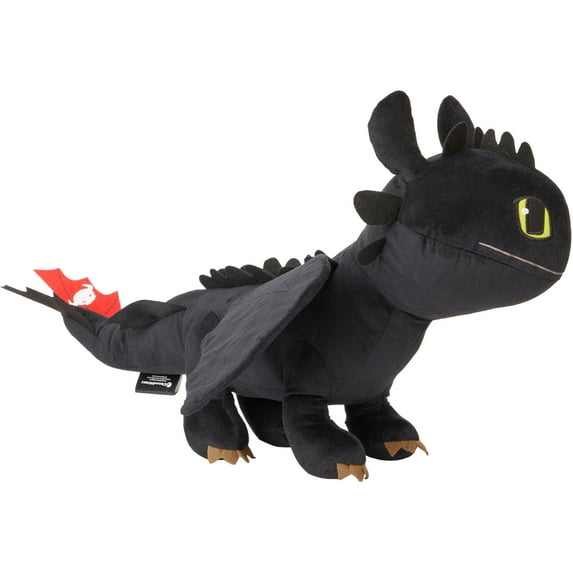 How to Train Your Dragon Toothless Kids Plush Bedding Cuddle and Decorative Pillow Buddy