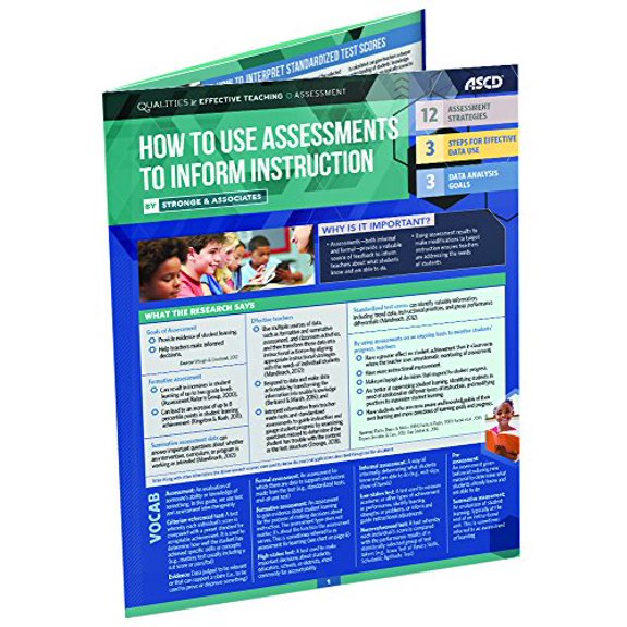 Pre-Owned How to Use Assessments to Inform Instruction (Quick Reference Guide) (Paperback) by Stronge & Associates