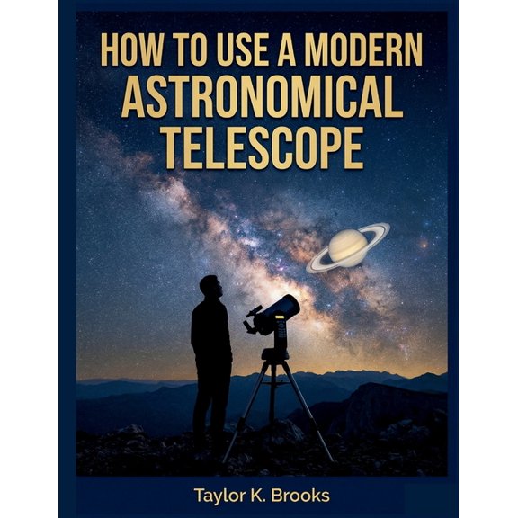 Stargazing Astrophotography Guides How to Use a Modern Astronomical Telescope: A Step-by-Step Guide to Mastering Your Optics, Finding Deep-Sky Objects, and, (Paperback)