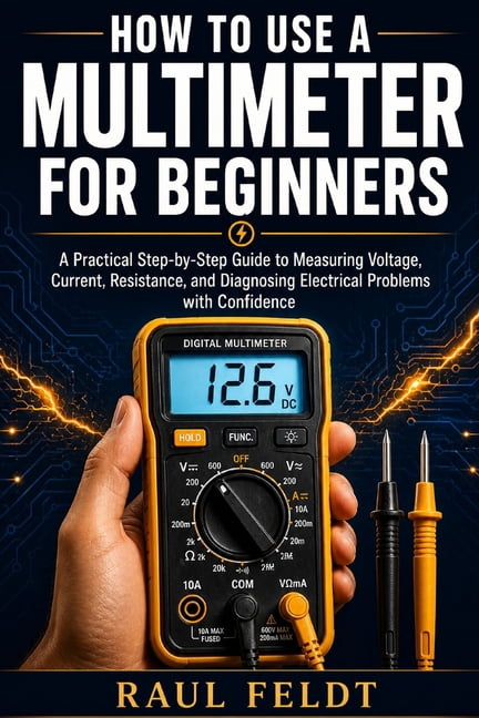 How to Use a Multimeter for Beginners: A Practical Step-by-Step Guide to Measuring Voltage, Current, Resistance, and Dia, (Paperback)