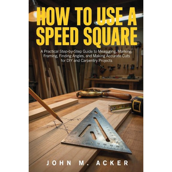 How to Use a Speed Square: A Practical Step-by-Step Guide to Measuring, Marking, Framing, Finding Angles, and Making Acc, (Paperback)