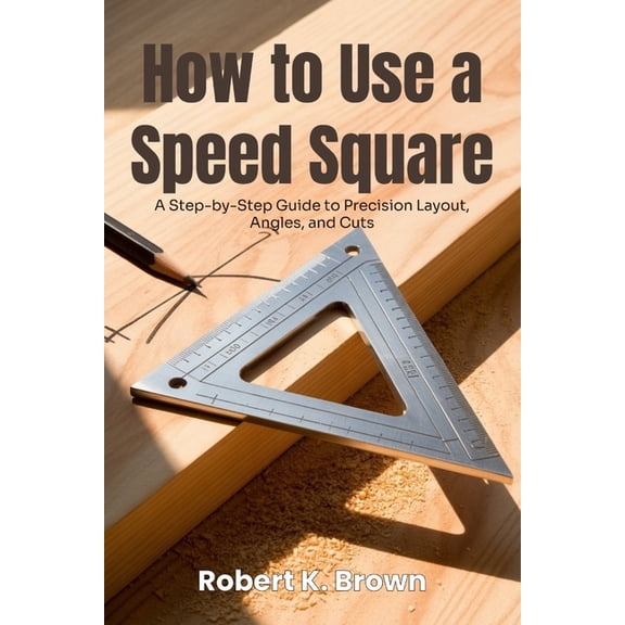 How to Use a Speed Square: A Step-by-Step Guide to Precision Layout, Angles, and Cuts, (Paperback)