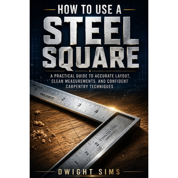 How to Use a Steel Square: A Practical Guide to Accurate Layout, Clean Measurements, and Confident Carpentry Techniques, (Paperback)