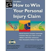 Pre-Owned How to Win Your Personal Injury Claim (Paperback) 0873375297 9780873375290
