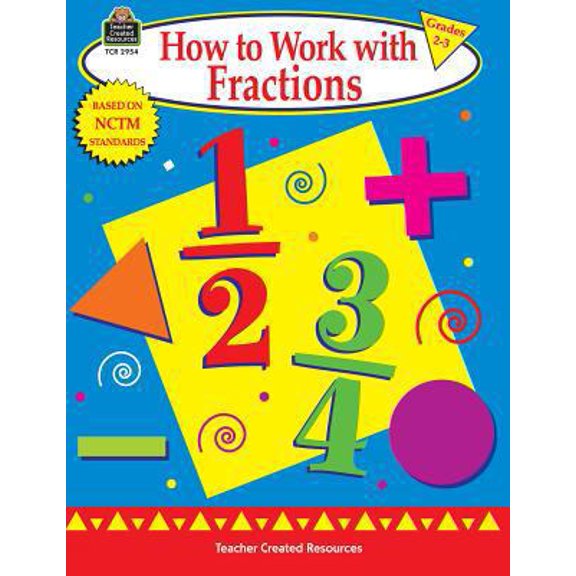 Pre-Owned How to Work with Fractions, Grades 2-3 (Paperback) by Mary Rosenberg