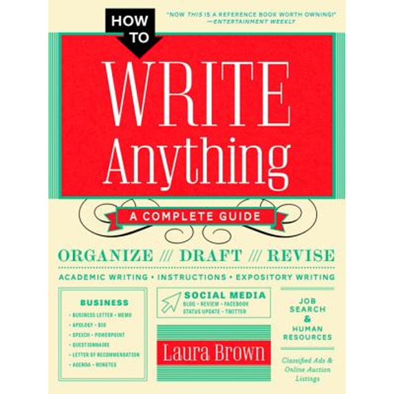 Pre-Owned How to Write Anything: A Complete Guide (Paperback) 0393355187 9780393355185