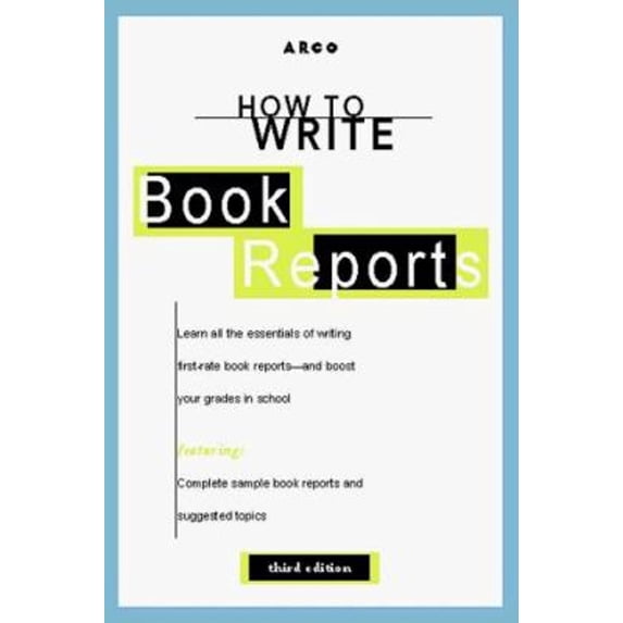 Pre-Owned How to Write Book Reports (Paperback) 9780028621821