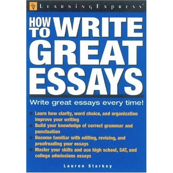 Pre-Owned How To Write Great Essays (Paperback) 157685521X 9781576855218