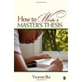 thumbnail image 1 of Pre-Owned How to Write a Master's Thesis (Paperback 9781412957106) by Yvonne N Bui, 1 of 1