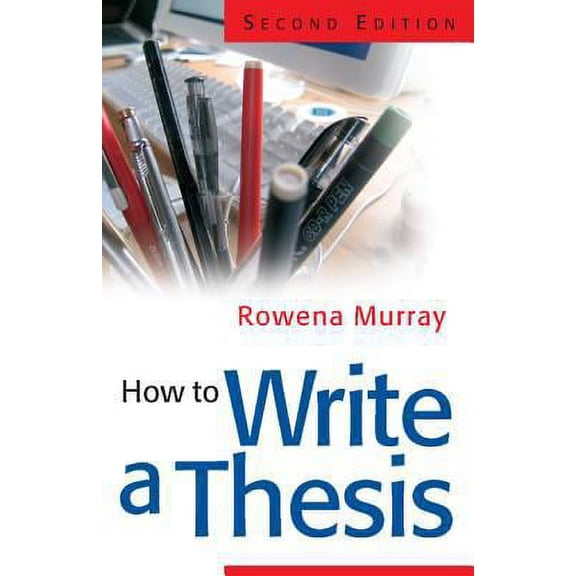 Pre-Owned How to Write a Thesis (Paperback) 0335219683 9780335219681