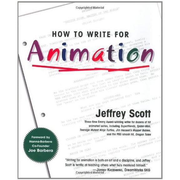 Pre-Owned How to Write for Animation (Hardcover) 1585672408 9781585672400