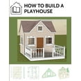 thumbnail image 1 of How to build a playhouse: Wooden outdoor playhouse for kids in metric system (Paperback), 1 of 1