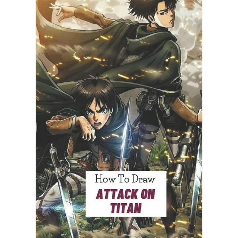 Attack on Titans Anime Manga Graphic · Creative Fabrica