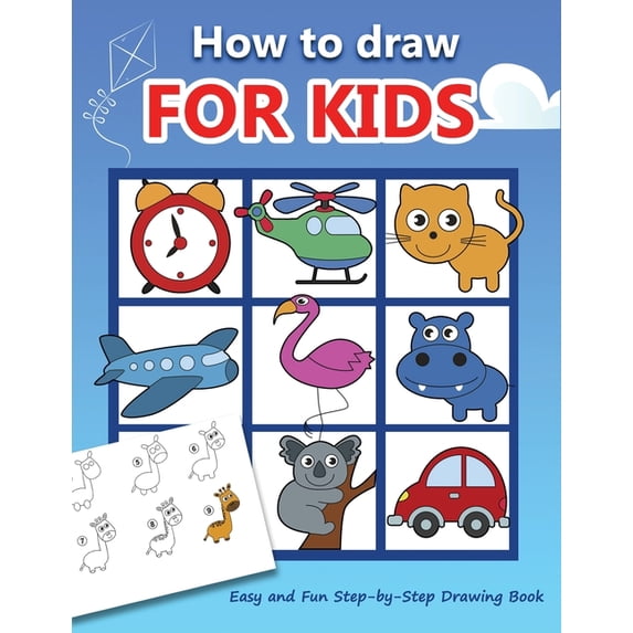 How to Draw Books for Kids How to draw for kids: Easy and Fun Step-by ...
