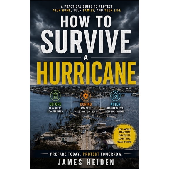 How to survive a Hurricane before, during, and after: Hurricane survival, (Paperback)