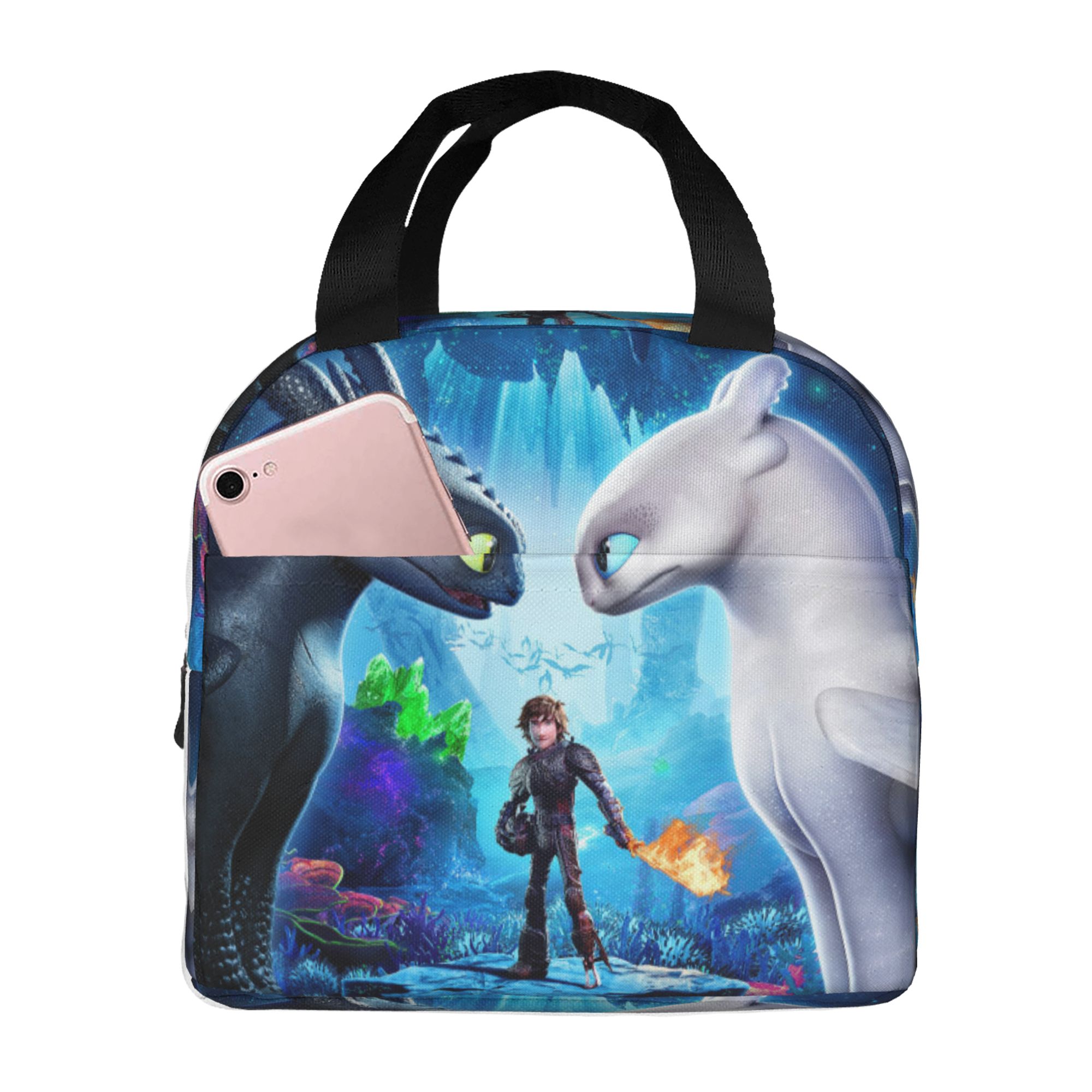 How to train your dragon Lunch Bag Tote Bag Insulated Lunch Box Picnic