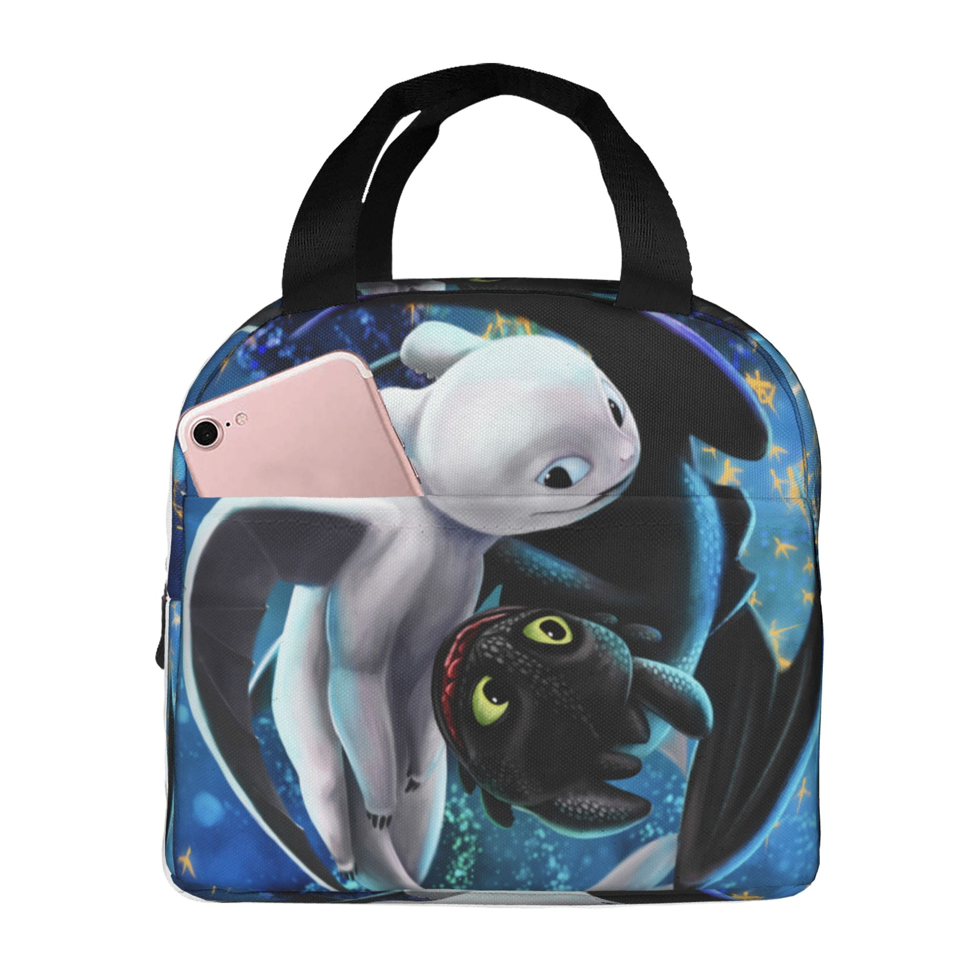 How to train your dragon Lunch Bag Tote Bag Insulated Lunch Box Picnic