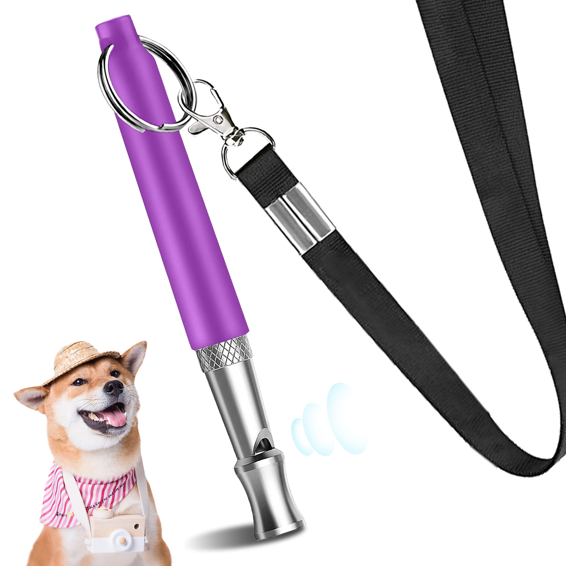 Howan Dog Whistle,Adjustable Pitch for Stop Barking Recall.Training