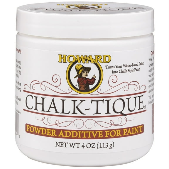 Howard 088682040415 CA0004 4 oz Chalk-Tique Powder Additive for Paint