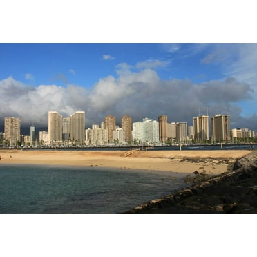 Howard Ala Moana Glossy Poster