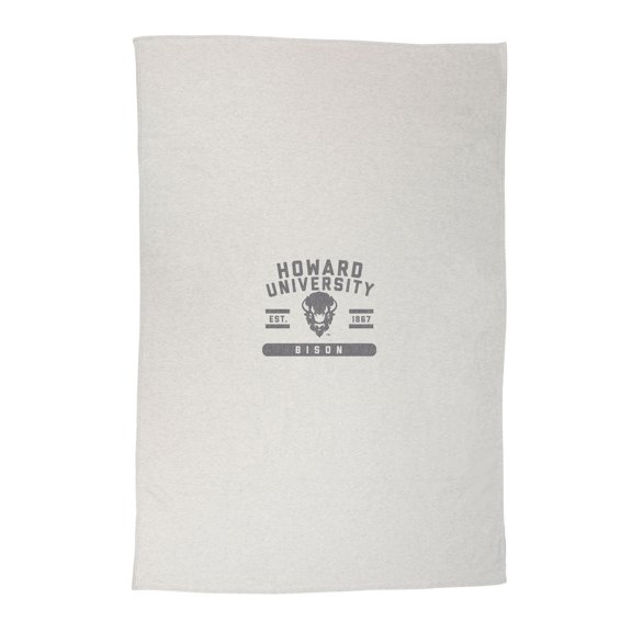 Howard Bison 54'' x 84'' Sweatshirt Blanket