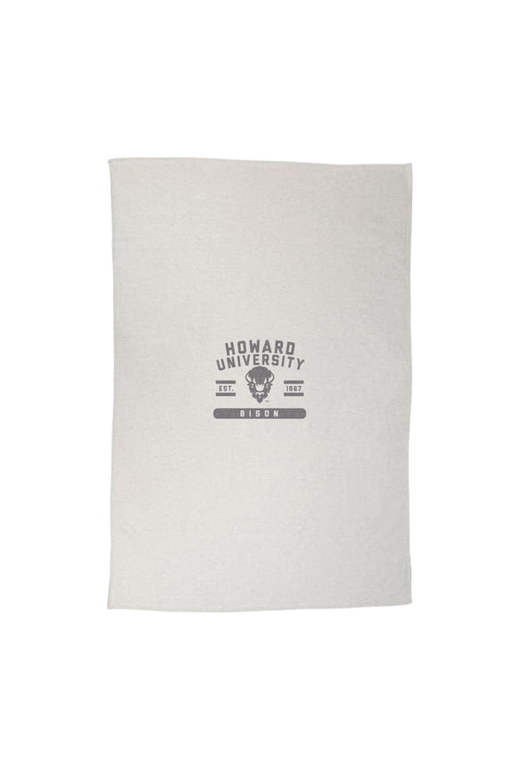 Howard Bison 54'' x 84'' Sweatshirt Blanket