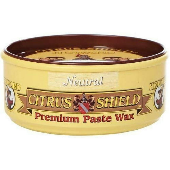Howard CS0014 Citrus Shield Paste Wax, 11-Ounces Neutral 4-Pack