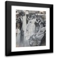 thumbnail image 1 of Howard Chandler Christy 12x14 Black Modern Framed Museum Art Print Titled - The Gala (1900), 1 of 5