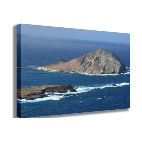 Howard "Double Island" Canvas Print